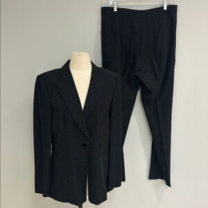 Giorgio Armani Women's Pantsuit, Blazer Size EU 46, Pants Size EU 48